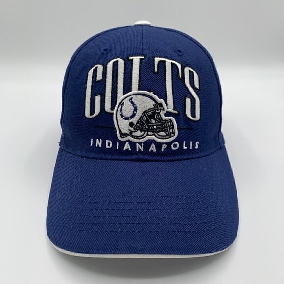 Indianapolis Colts NFL Blue Adjustable Strapback Hat - Picture 2 of 5